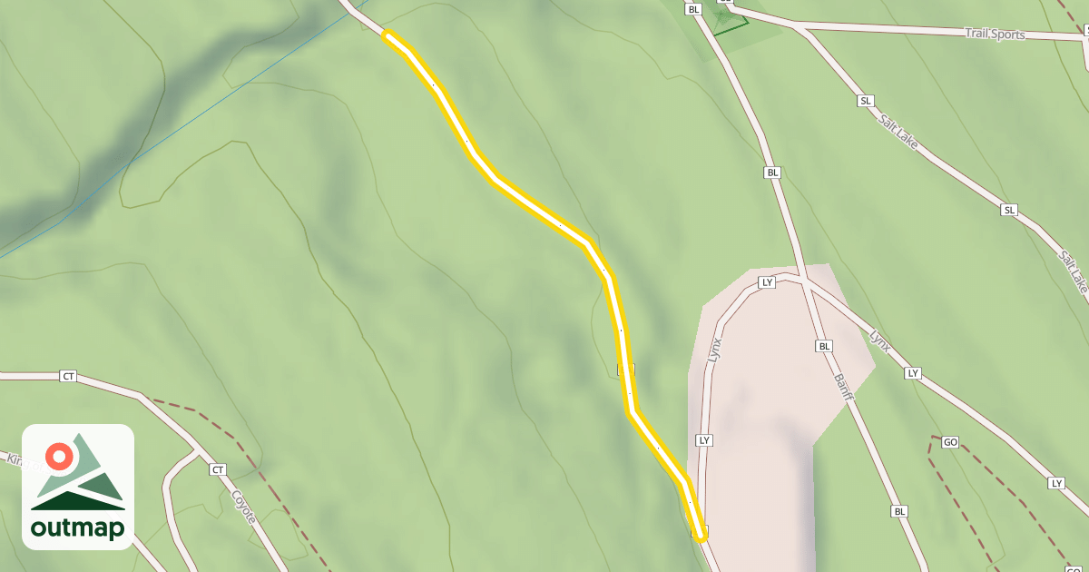 Map of Banff