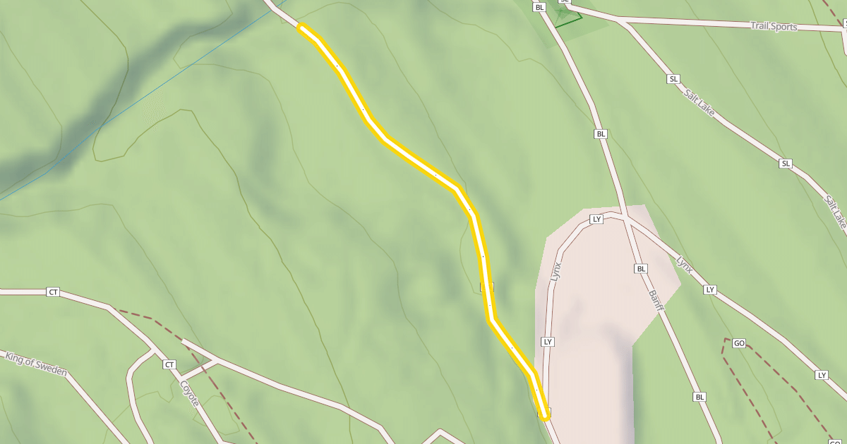 Map preview of Banff