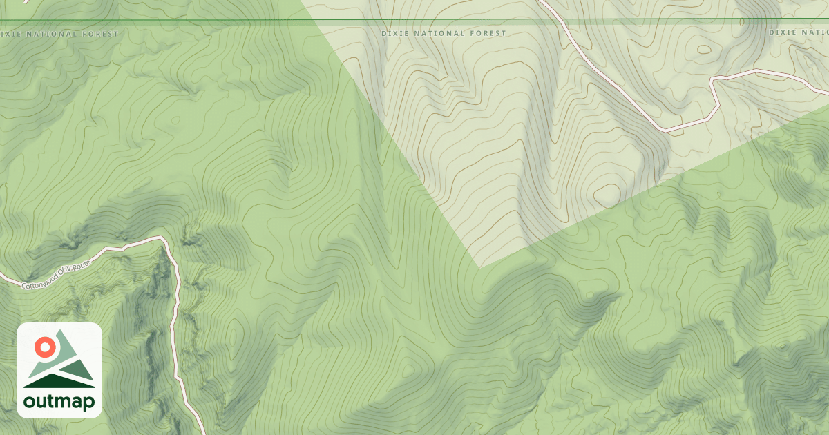 Map of EDWARDS TROUGHS