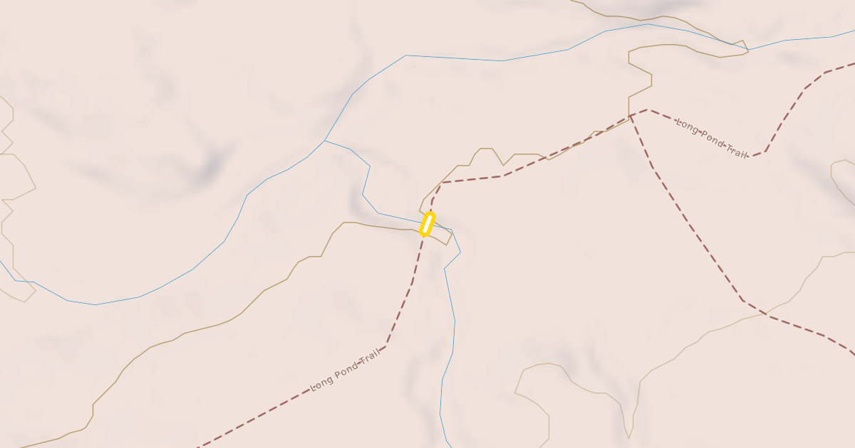 Map preview of Long Pond Trail