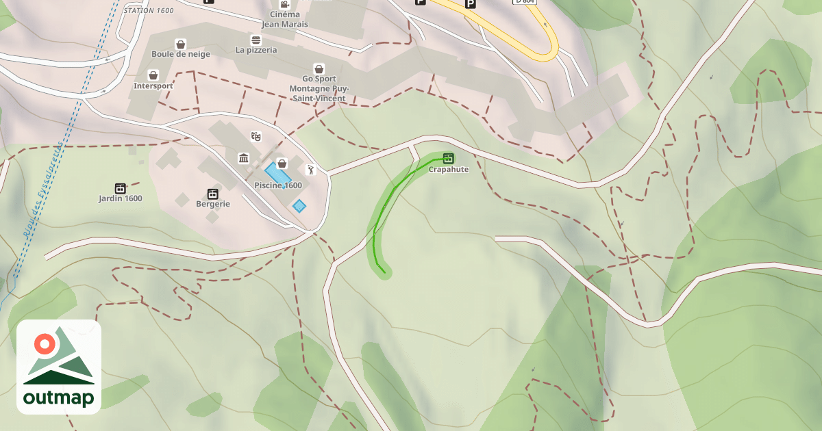 Map of Belettes