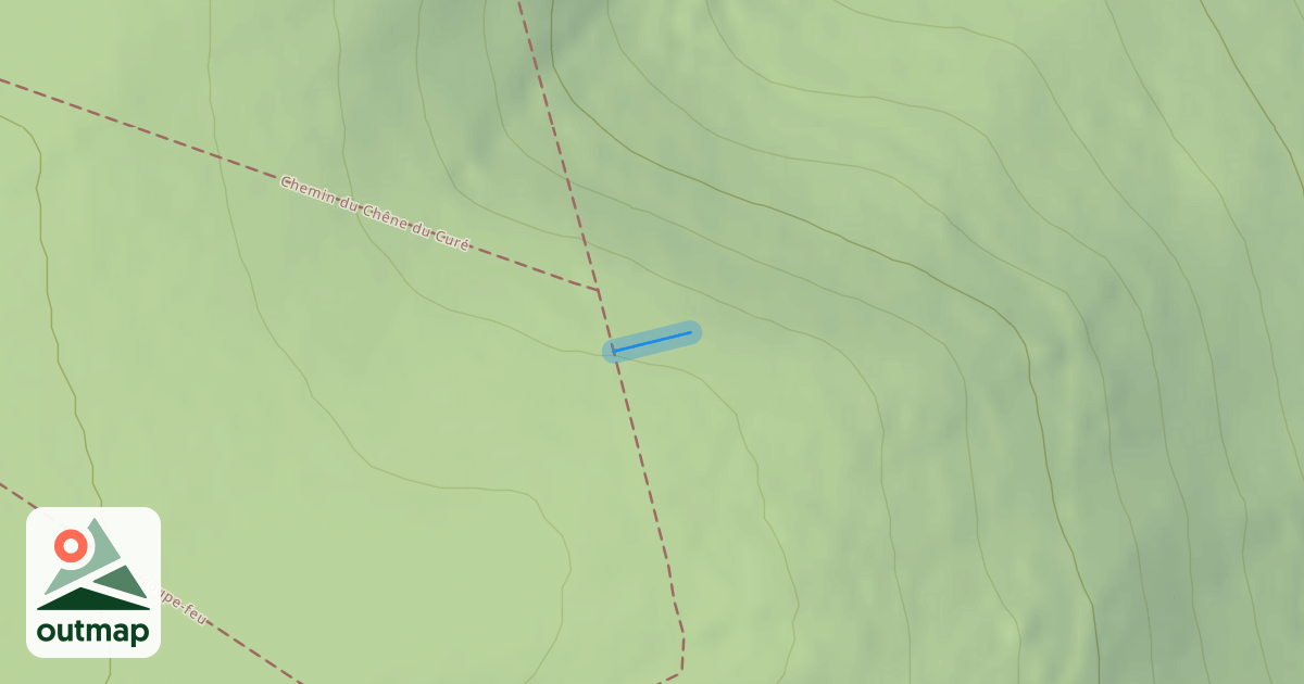 Map of Trait ou coupe-feu