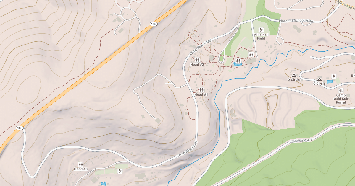 Map preview of CAMP BLUE AND GOLD