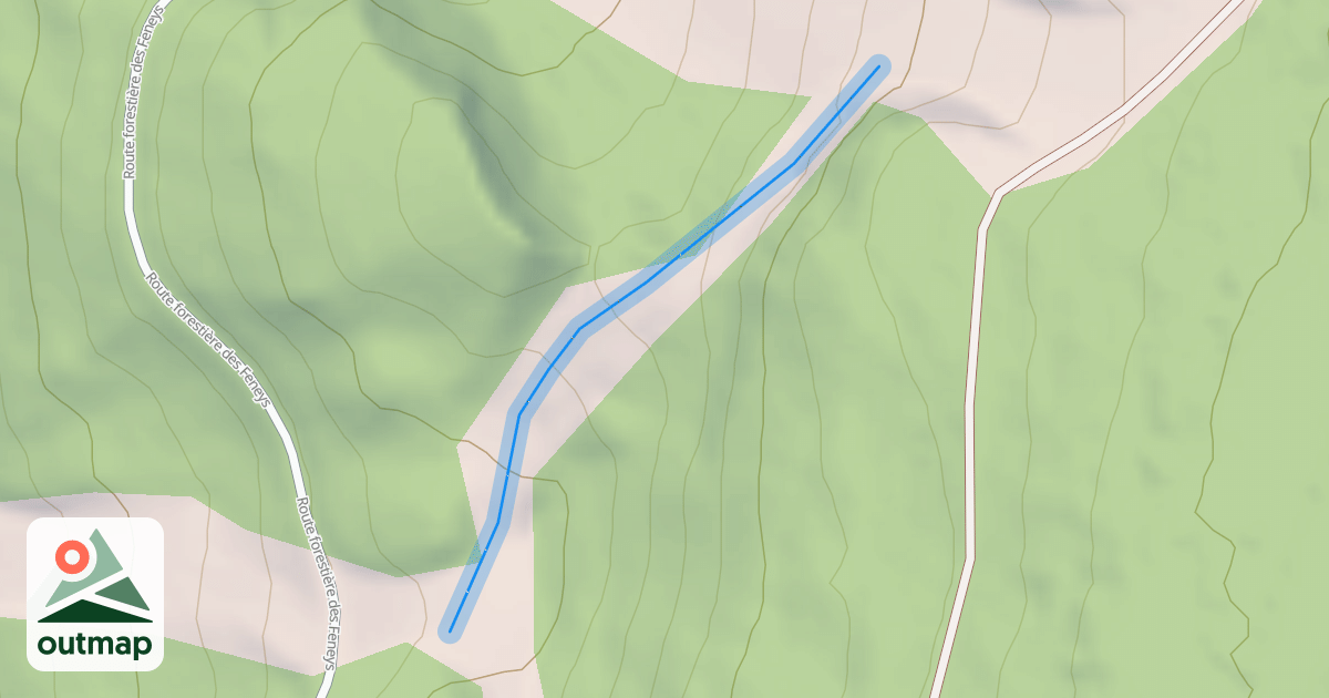 Map of Scialet