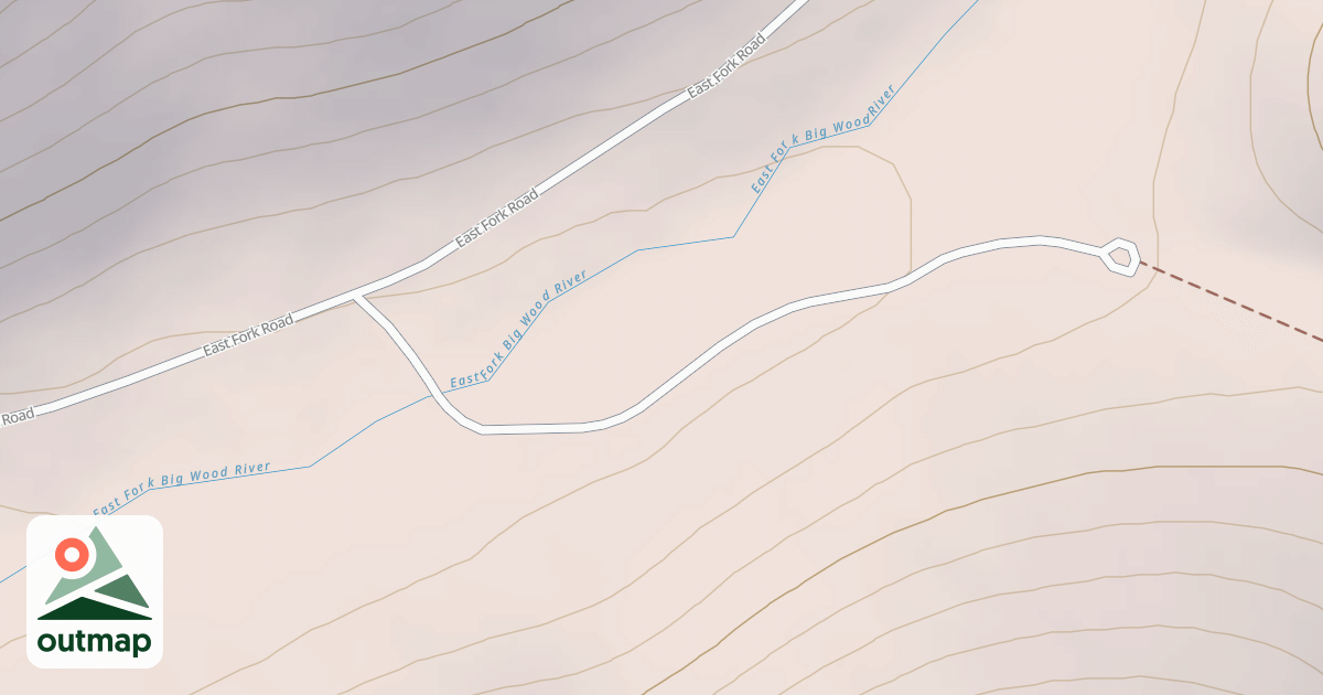 Map of FEDERAL GULCH C. G.