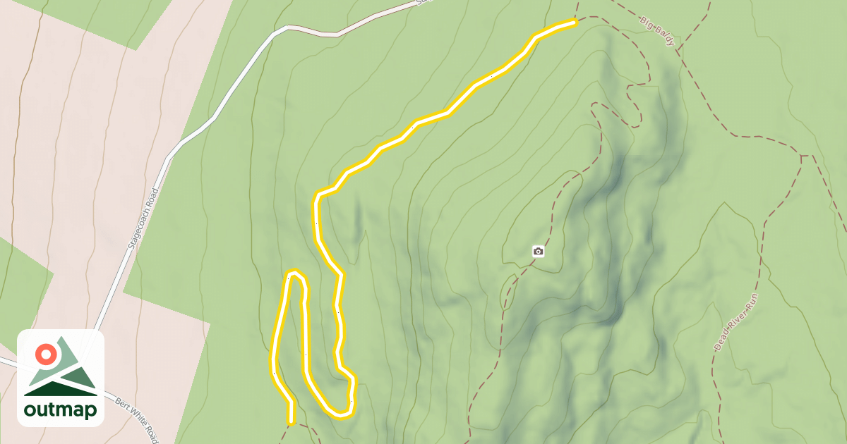 Map of Bear Seat Draw