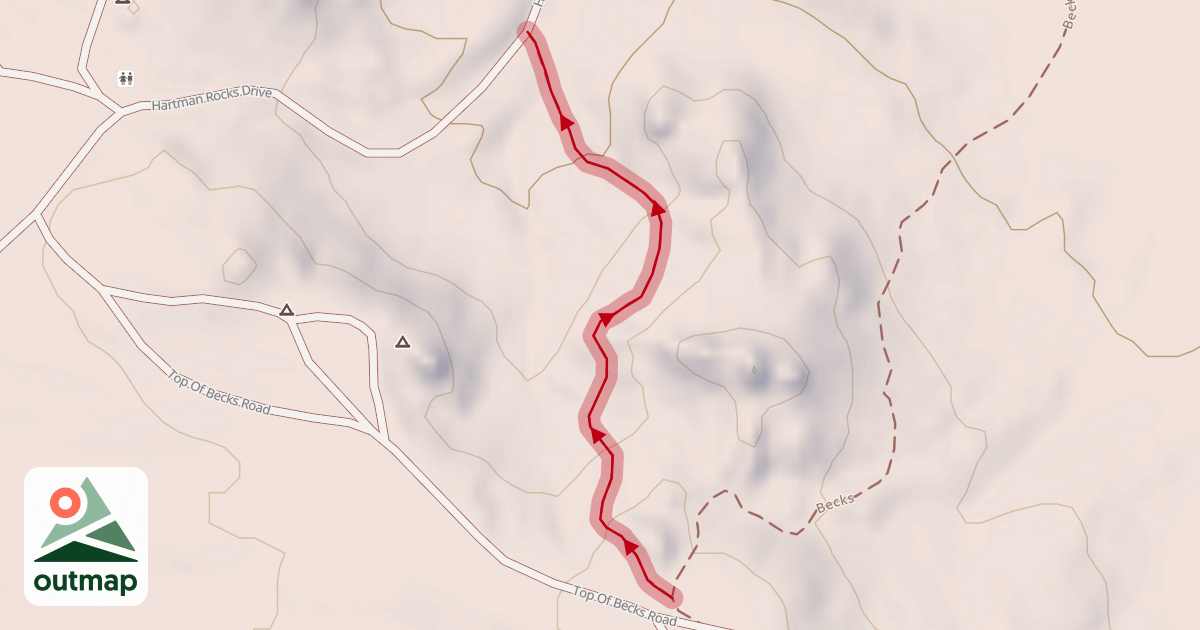 Map of Becks Technical