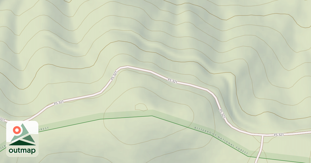 Map of (FDR) ROAN GULCH