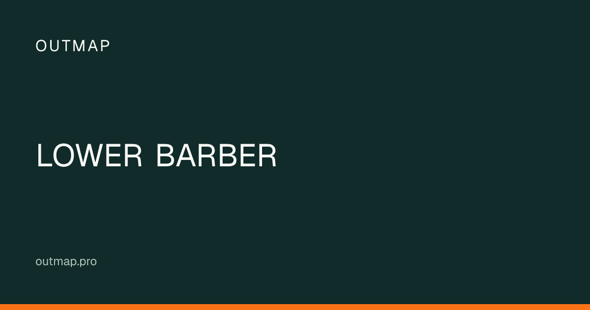 Map of LOWER BARBER