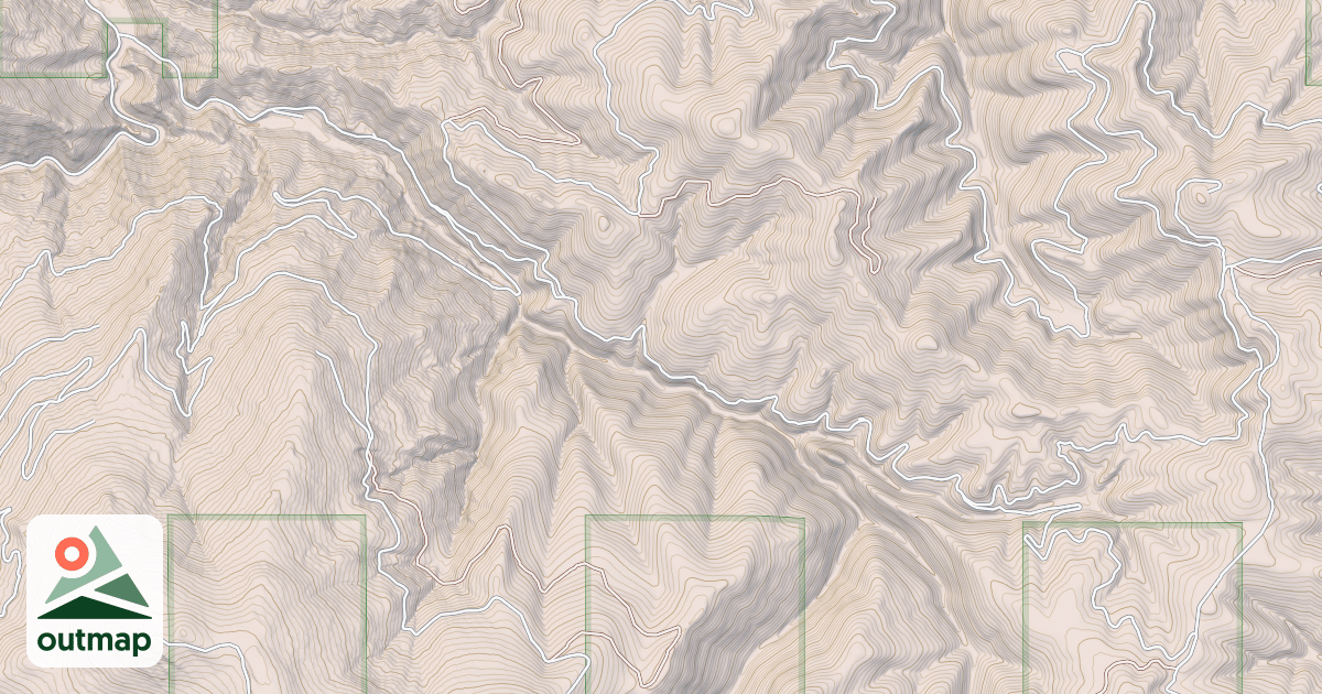 Map of BOULDER CREEK