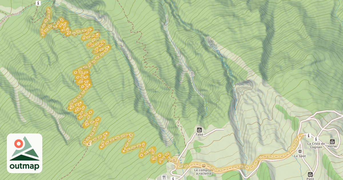 Map of La Trapette