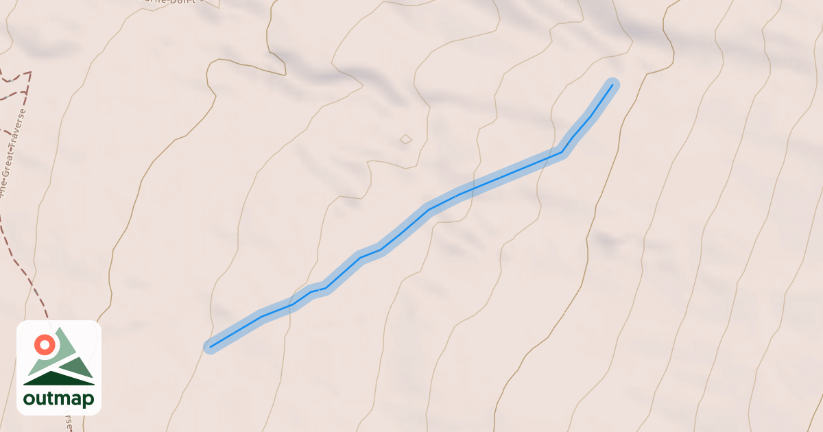 Map of Quad Chute