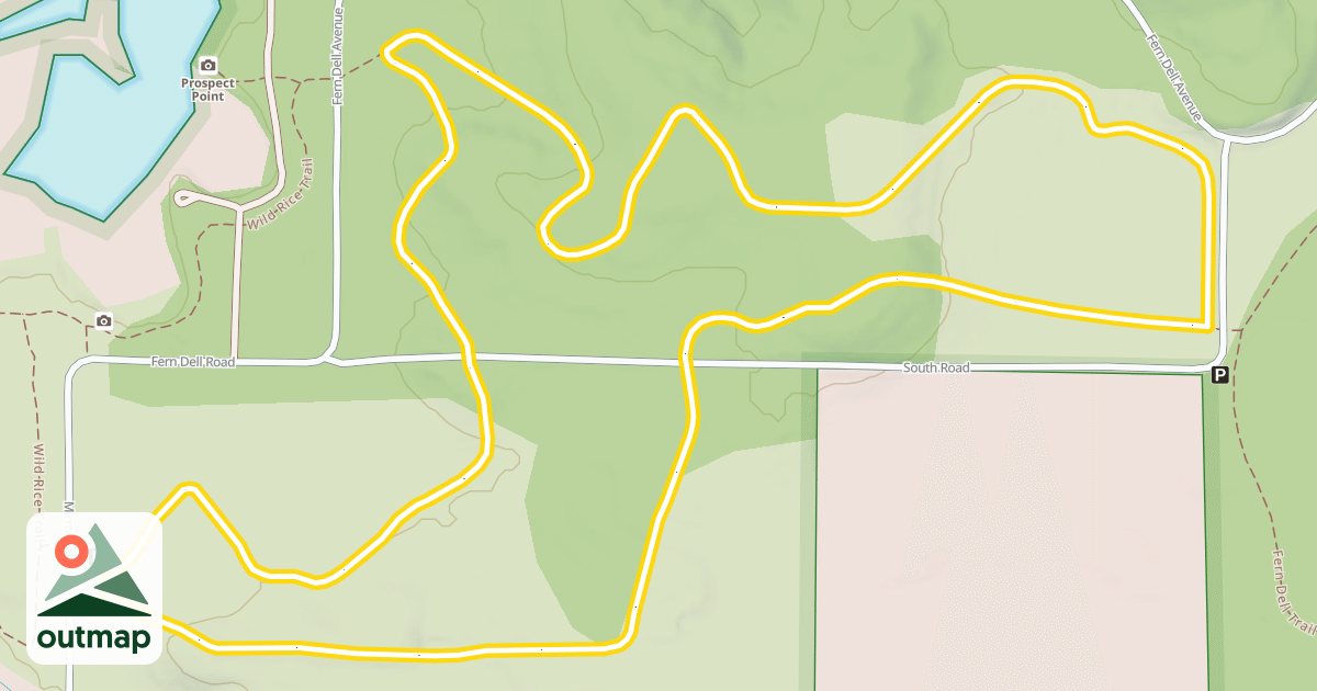 Map of Turtleville Trail