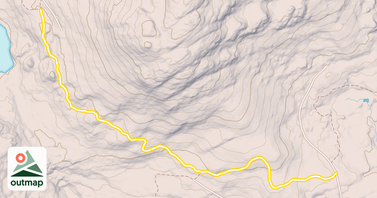 Map of Indian Mountain Circuit