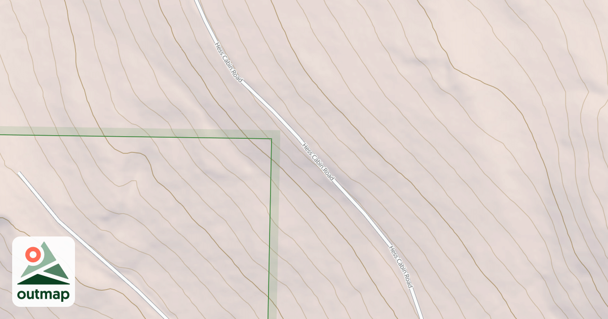 Map of HESS CABIN