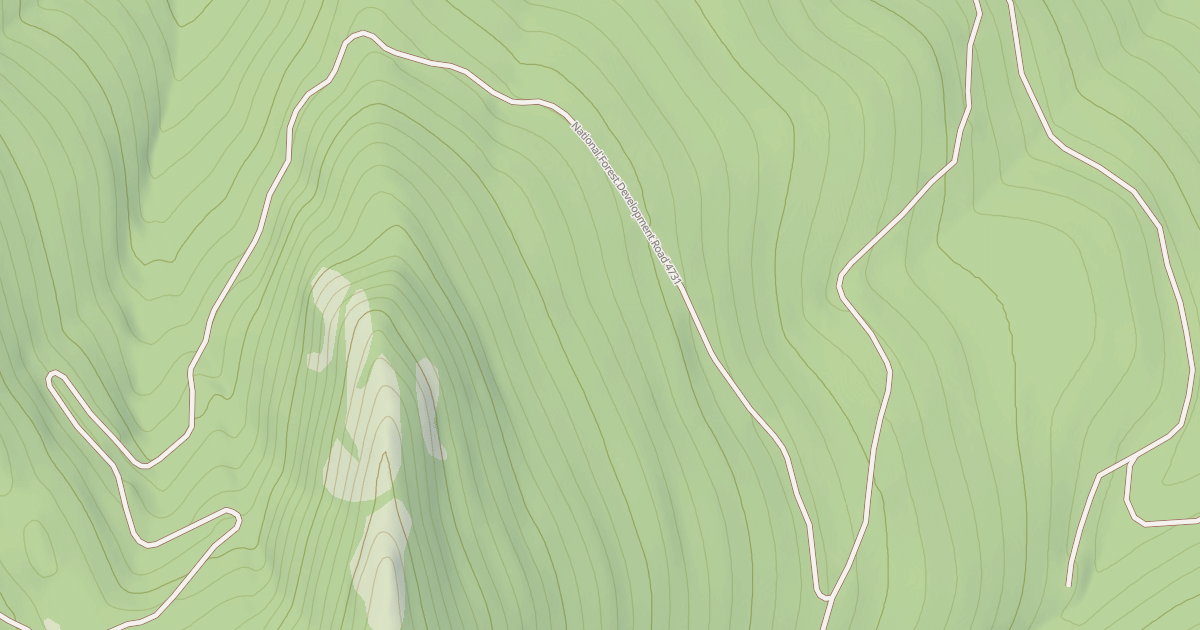 Map preview of Big Creek Baldy Snowmobl Loop
