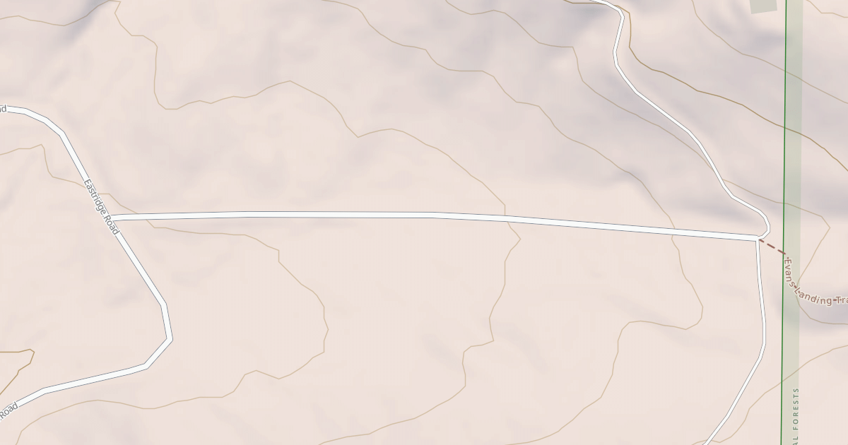 Map preview of EVANS LANDING