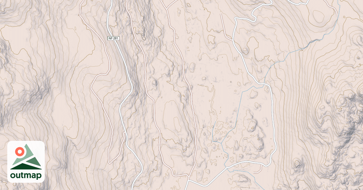 Map of FISHER CREEK BOTTOM