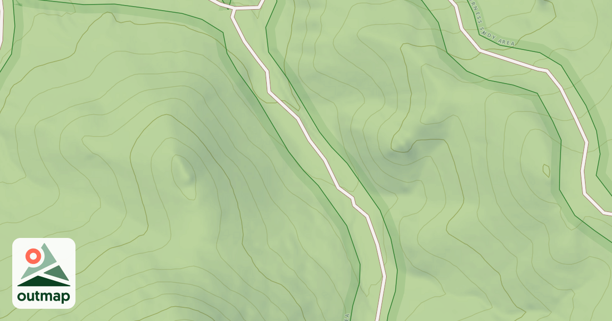 Map of LITTLE COW CANYON