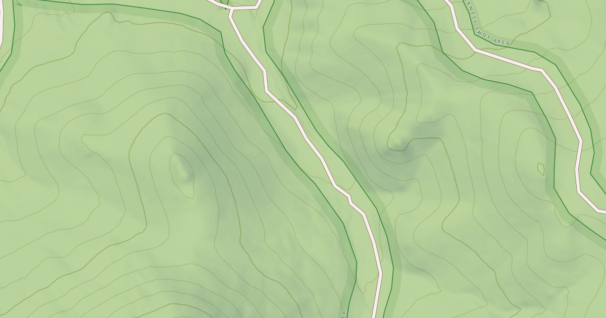 Map preview of LITTLE COW CANYON