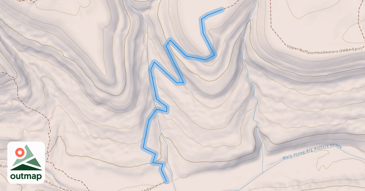 Map of Southern Slide