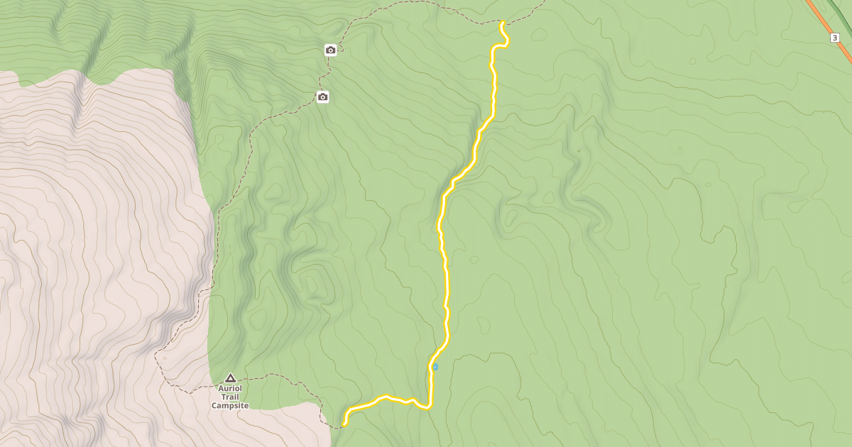 Map preview of Auriol Trail