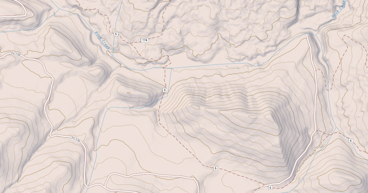 Map preview of Cinnamon Buck