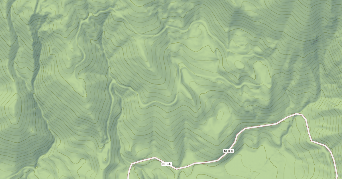Map preview of USFS National Forest System Roads {D1BE4AA5-9C8C-4319-BE38-41882F142F6D}