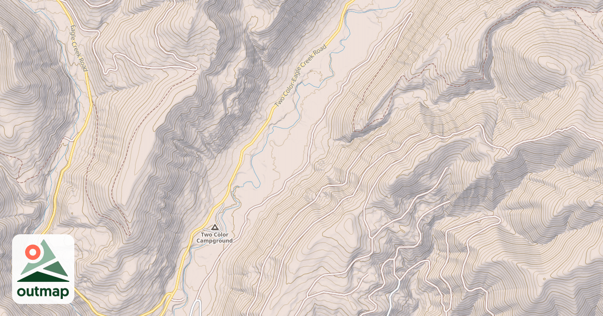 Map of USFS National Forest System Roads {5039A67C-D480-4599-BC63-706CA439B89E}