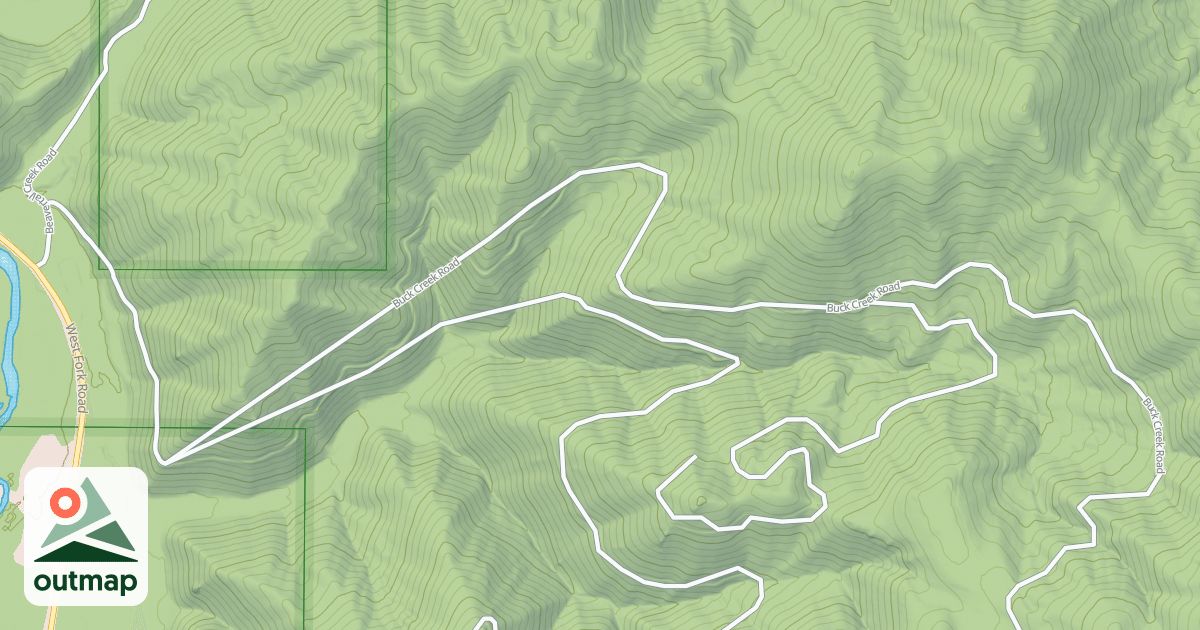 Map of (FDR) DITCH-BUCK