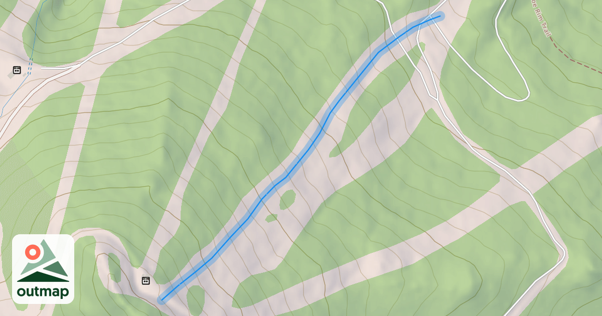 Map of Emily's Run