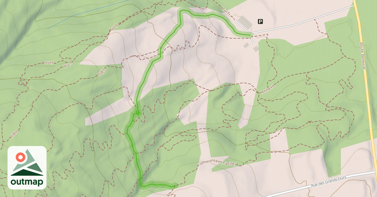 Map of Passe-montagne