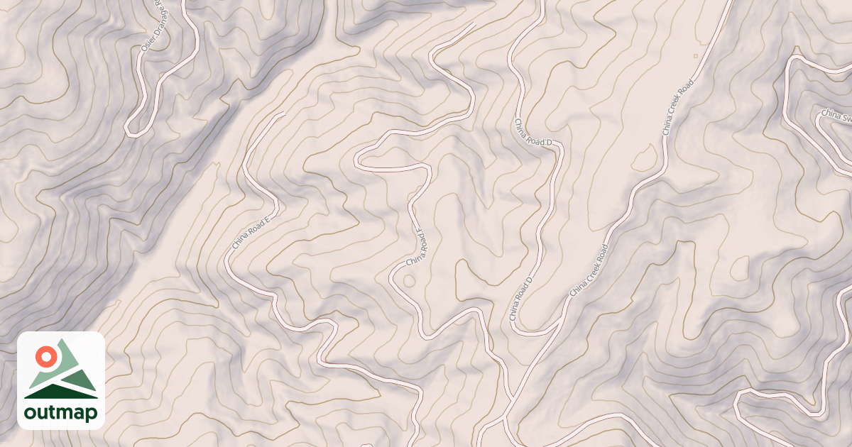 Map of CHINA F