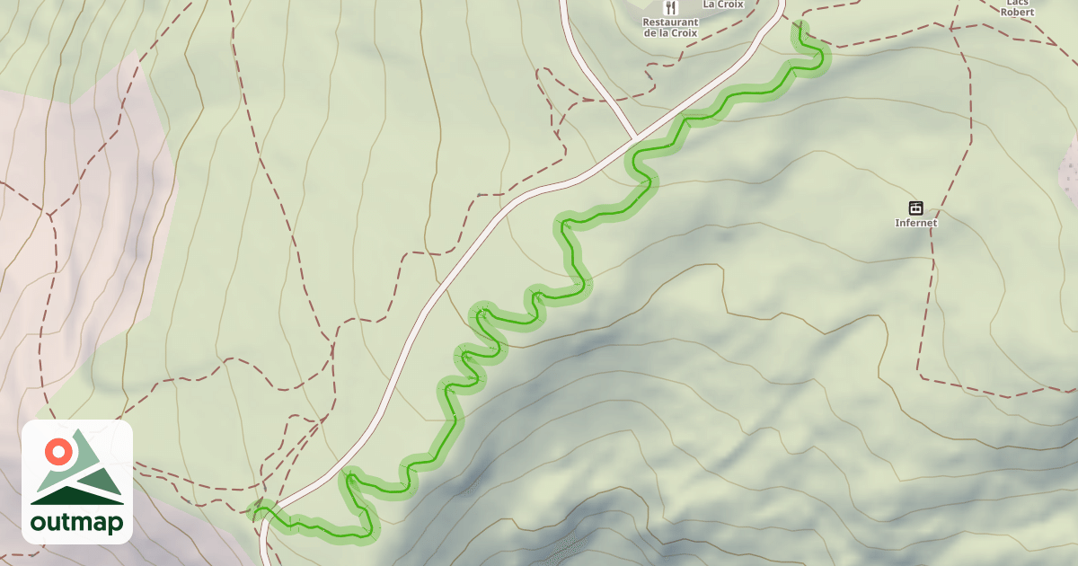 Map of Crêtes