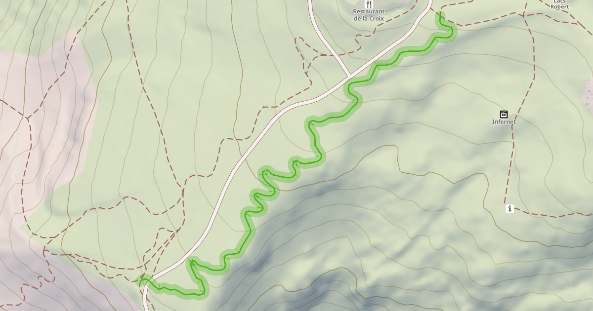 Map preview of Crêtes