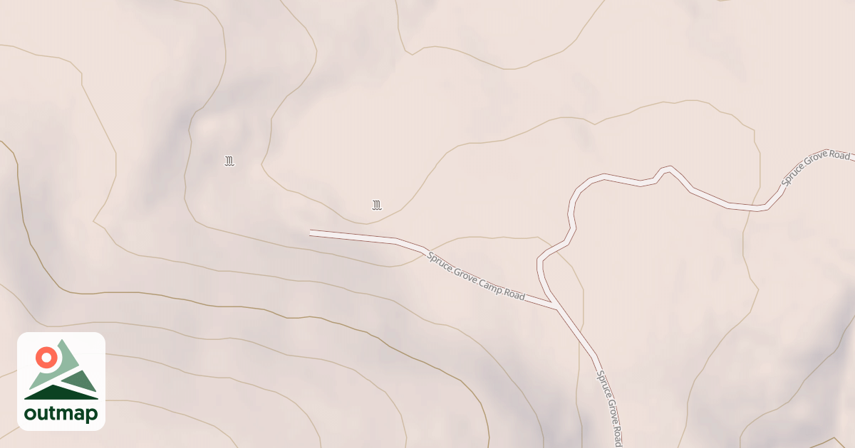 Map of SPRUCE GROVE CAMP