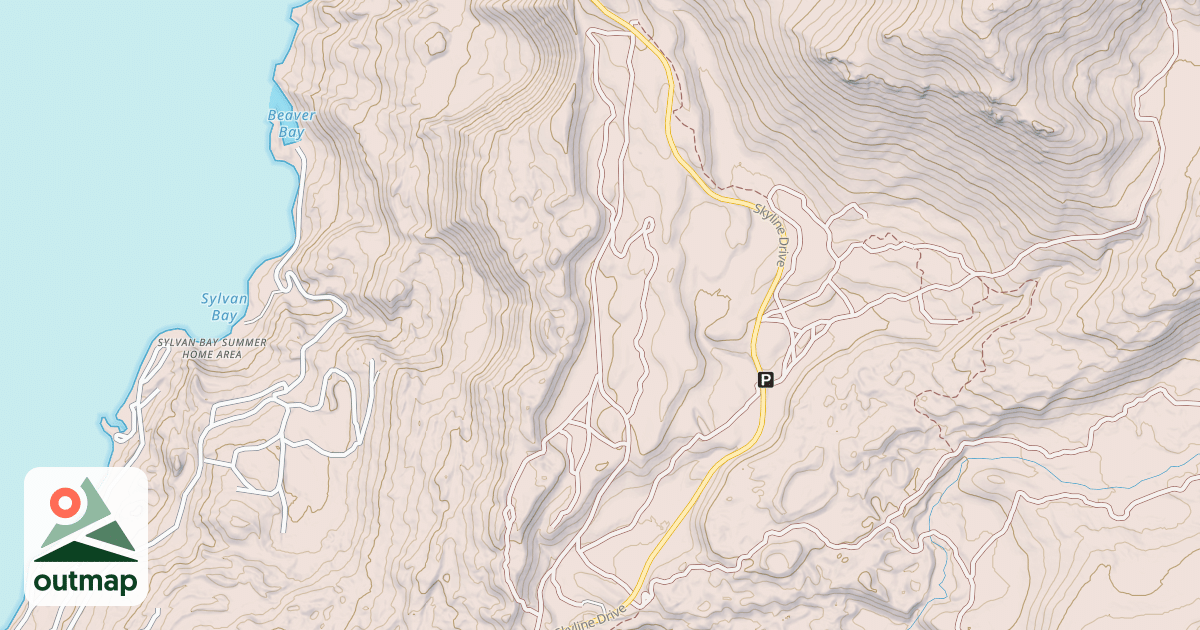 Map of 745
