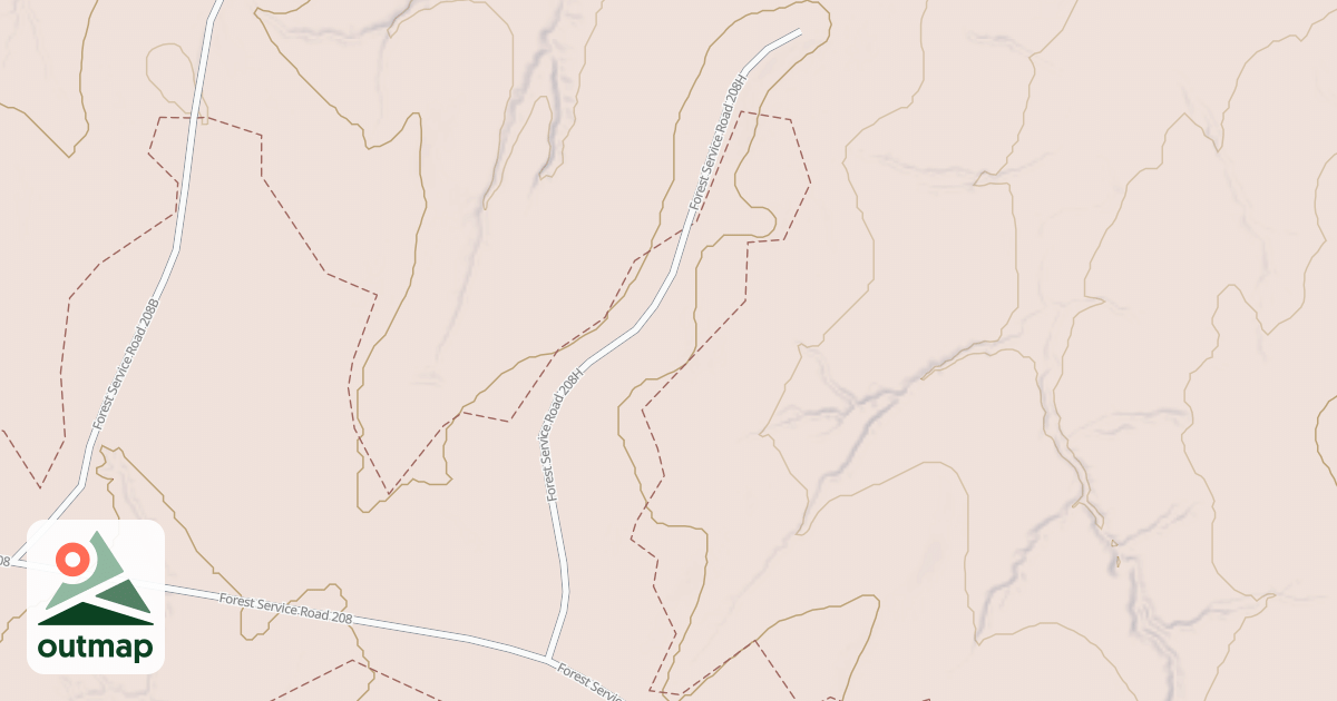 Map of MOUNTAINEER