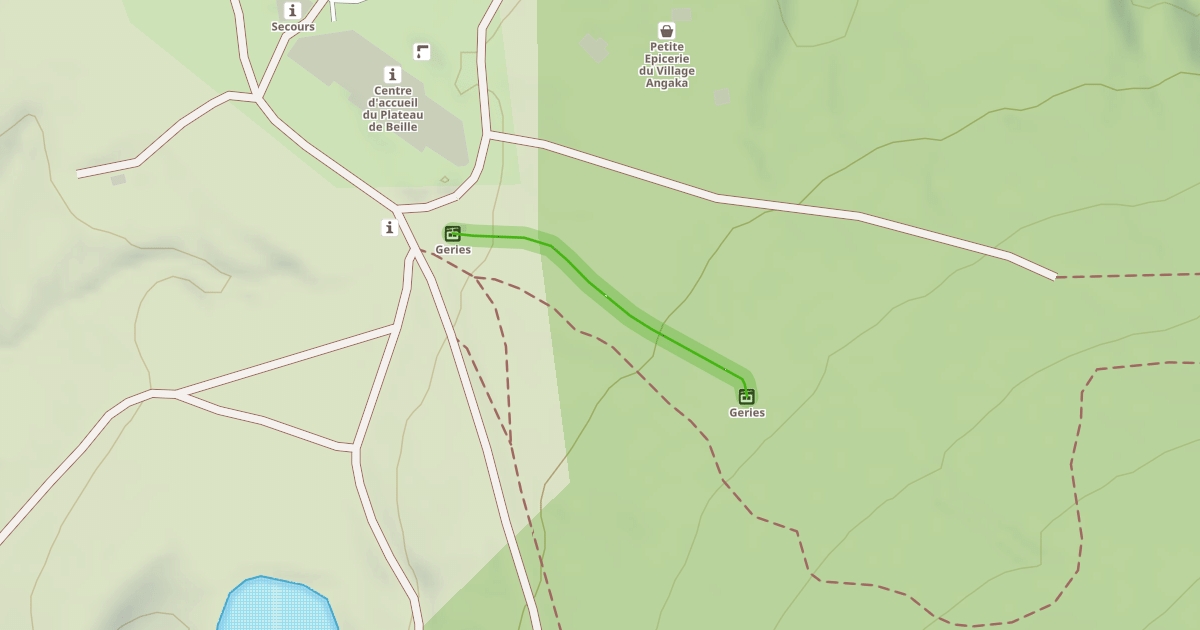Map preview of Téléski