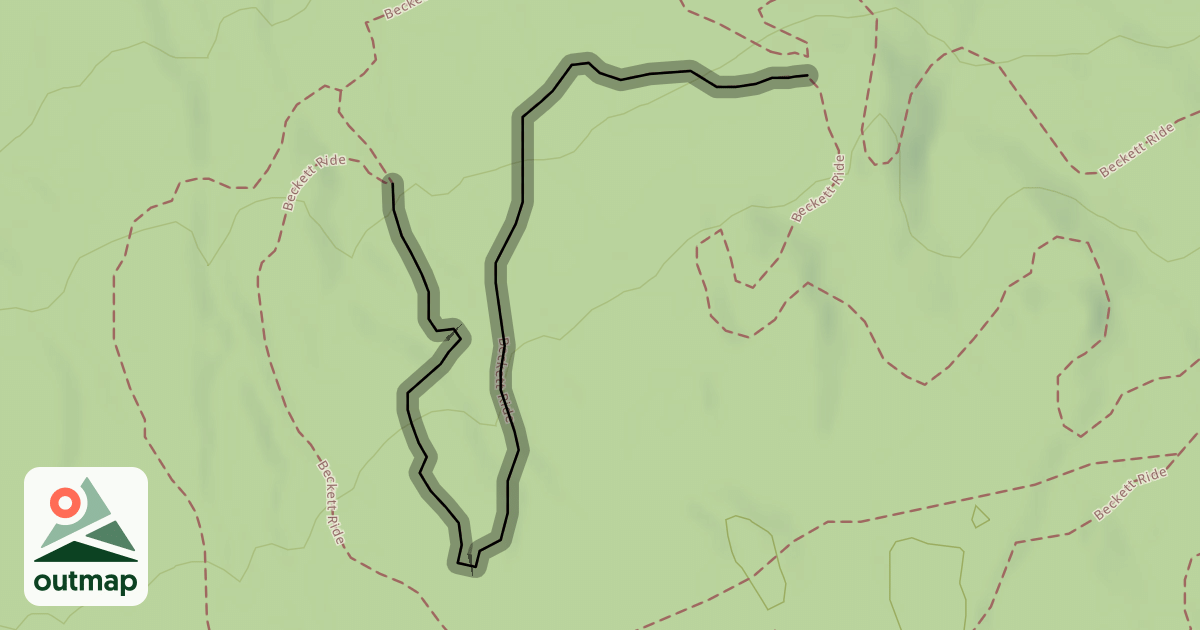 Map of Beckett Ride