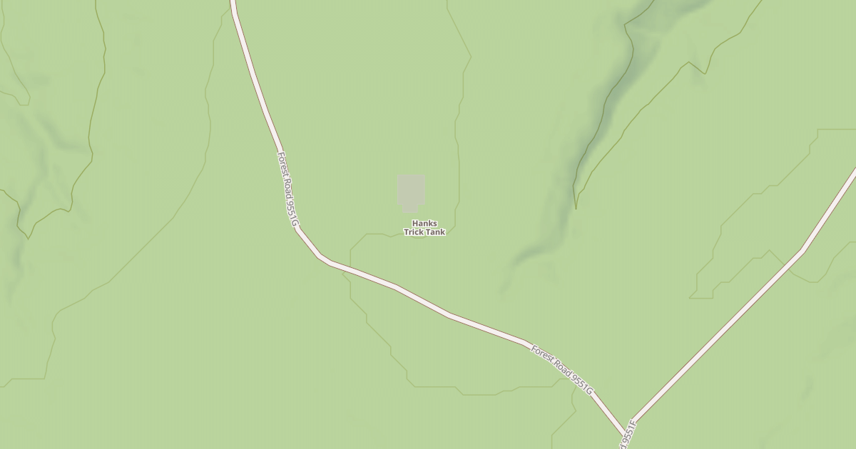 Map preview of USFS National Forest System Roads {AC65499E-4096-43D2-B289-AD32E0B4437C}