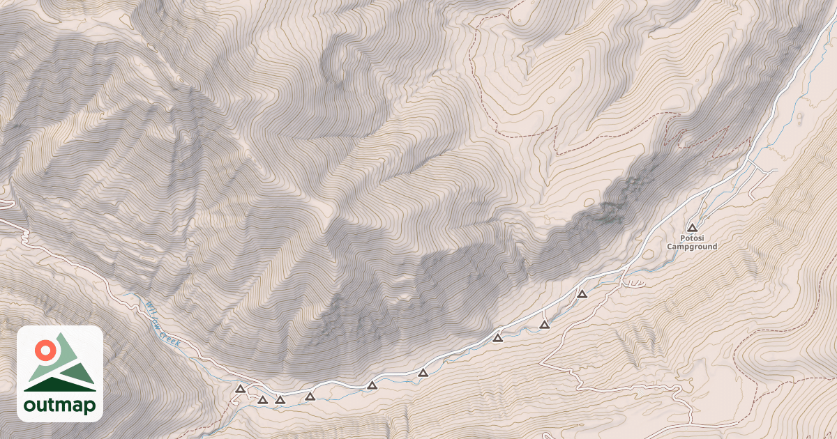 Map of BLM National GTLF Public Motorized Roads 6d059d60-d416-4206-ba9f-de8ebf1a5c65