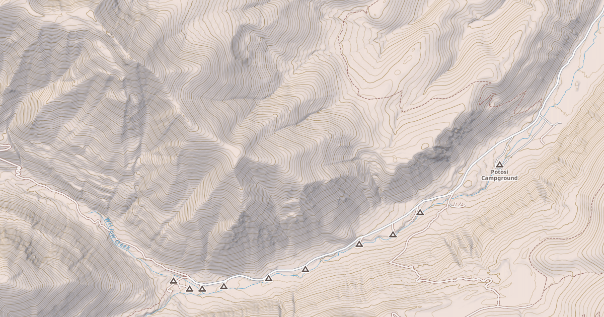 Map preview of BLM National GTLF Public Motorized Roads 6d059d60-d416-4206-ba9f-de8ebf1a5c65
