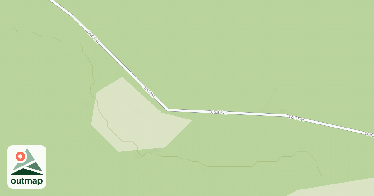Map of COAL FLAT