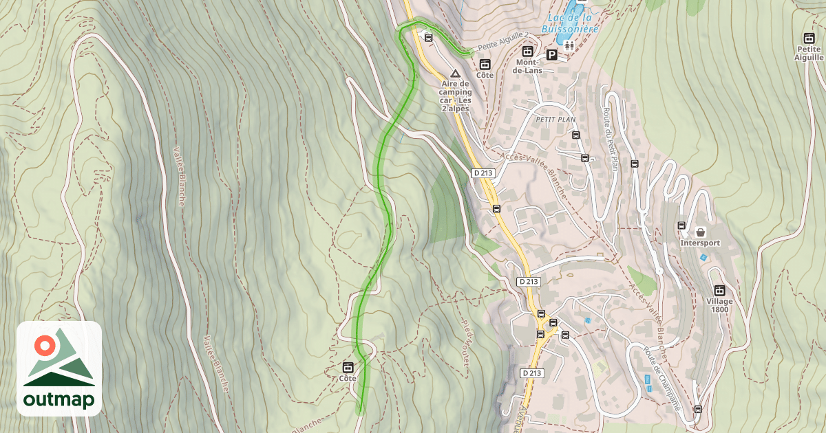 Map of Côte