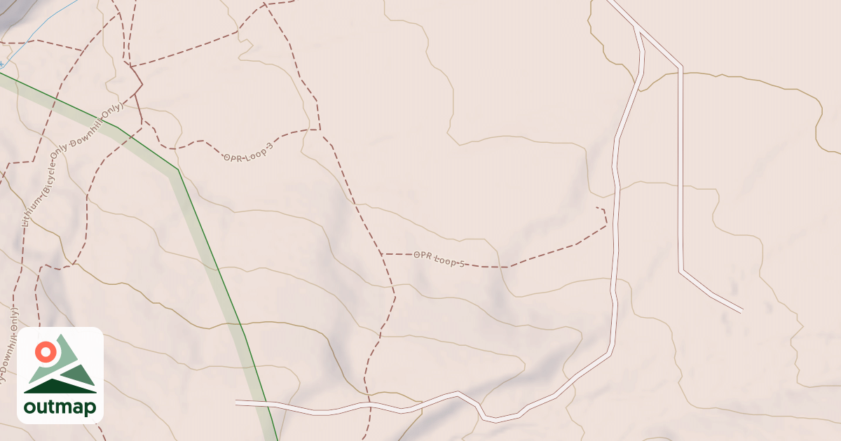 Map of BLACK CANYON SUMMER HOME SPUR