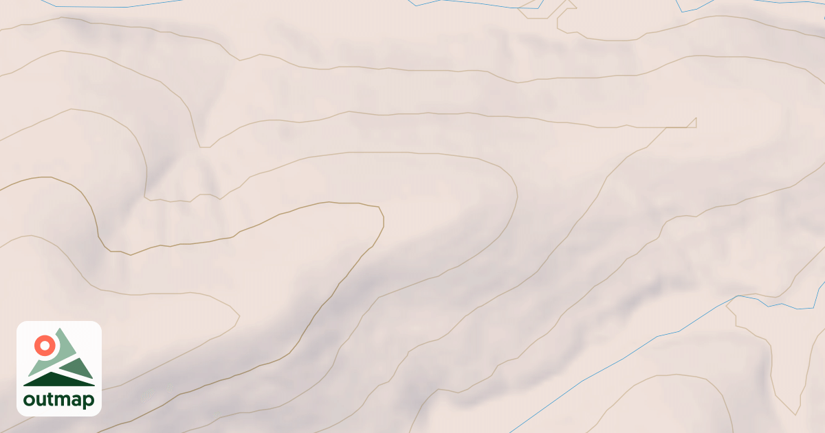 Map of BRUSHY LAKE SOUTH