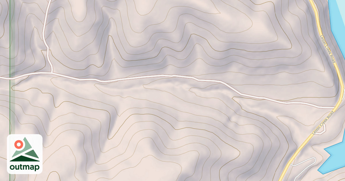 Map of SILVERTON GULCH