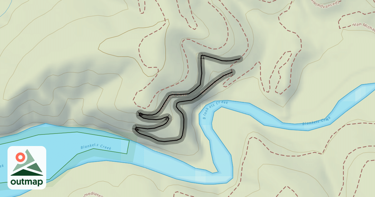 Map of Kevorkian's Pass