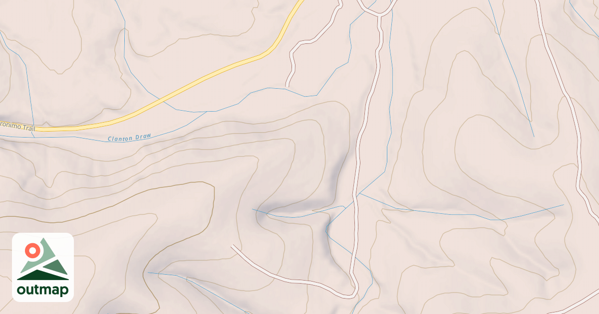 Map of CLANTON